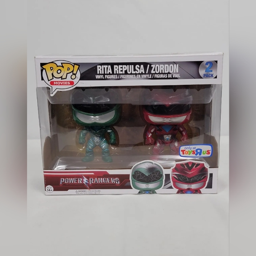 Funko Pop Power Rangers Rita Repulsa / Zordon 2 pack Toys R Us Exclusive